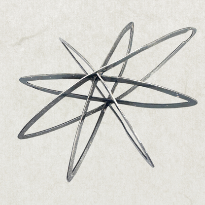 Vintage Sterling Silver Octagram Starshine Pendant – Large Statement Piece