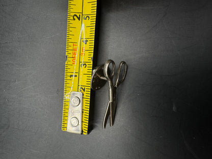 Vintage Sterling Silver Scissors Pin – 1 1/4”