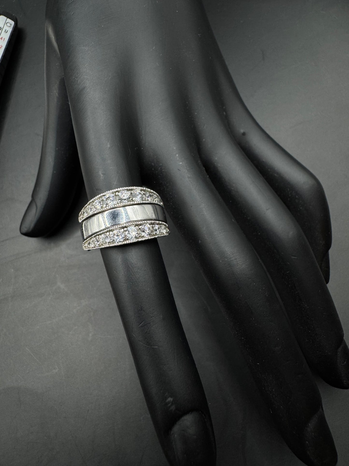 Vintage 925 Sterling Silver Reversible – Size 5