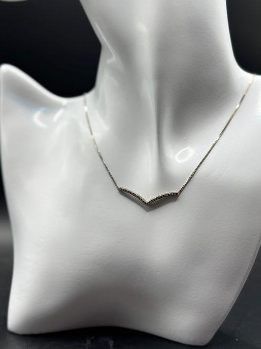 Pandora Shimmering Wish Necklace Silver 925