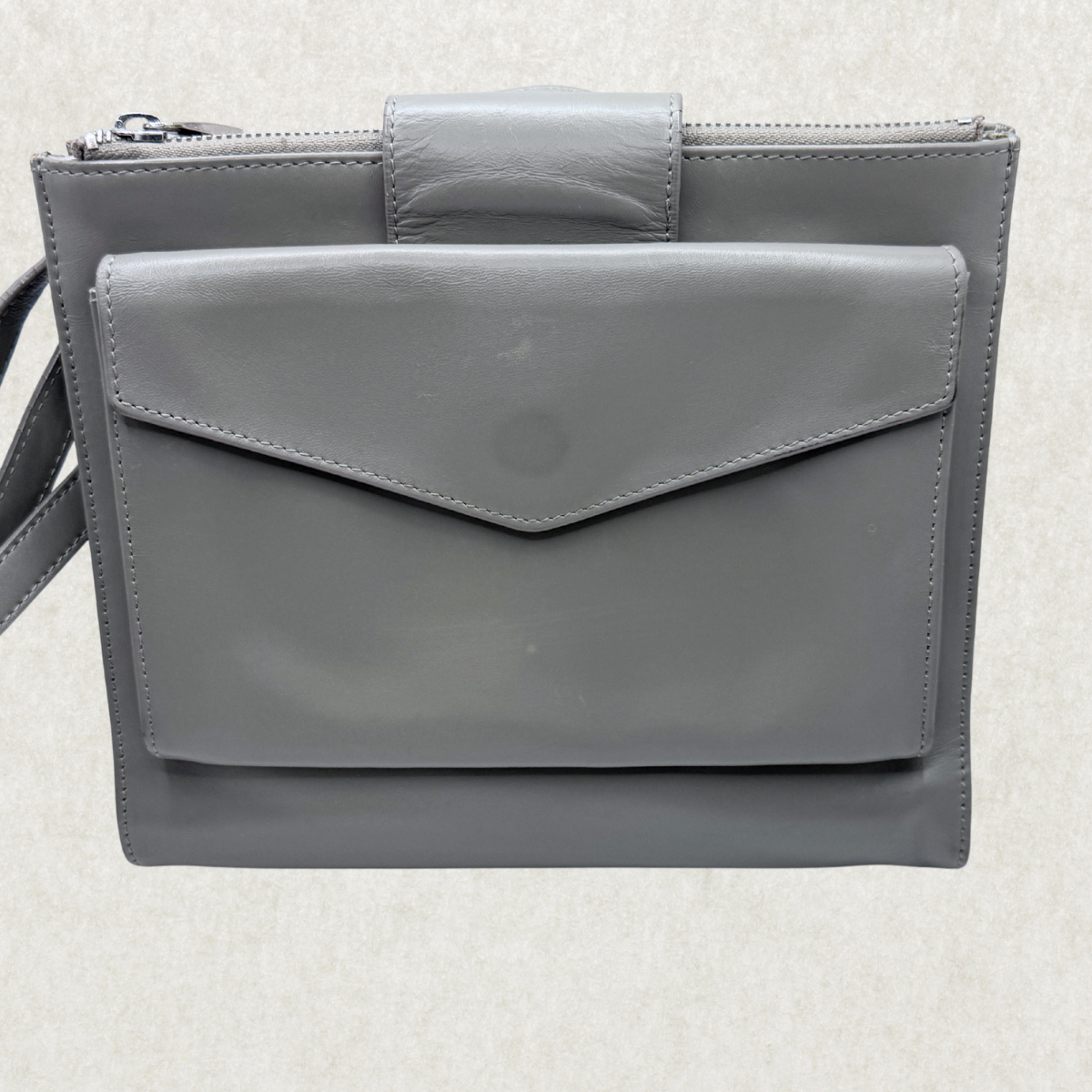 Vintage Danier Genuine Leather Crossbody Bag, 9.5” x 8” x 2” – Good Condition