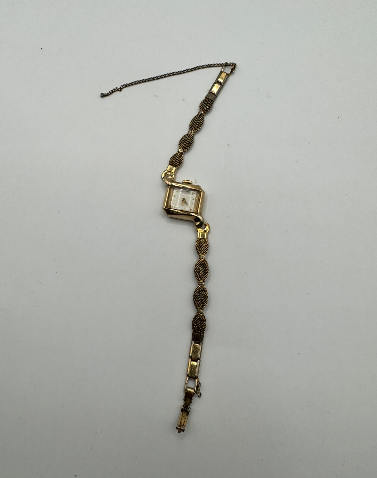 Vintage Hamilton 10K Gold Filled Ladies Watch – Working Retro Bracelet Timepiece