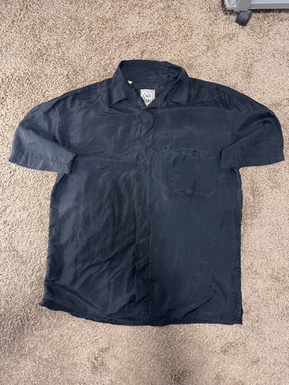 Vintage Fuzi Silks Men’s Shirt – 100% Silk, 70s-80s, Size M-L