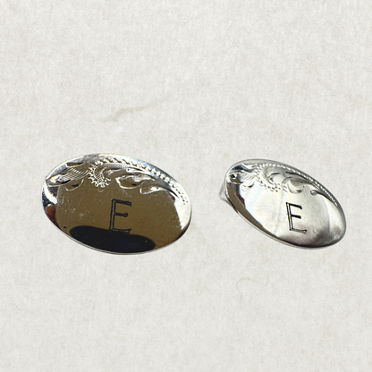 Vintage Mid-Century Sterling Silver Cufflinks – Excellent Condition