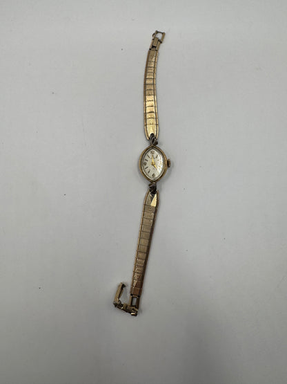 Vintage Tudor Mechanical Women’s Watch – Gold-Tone, Not Working