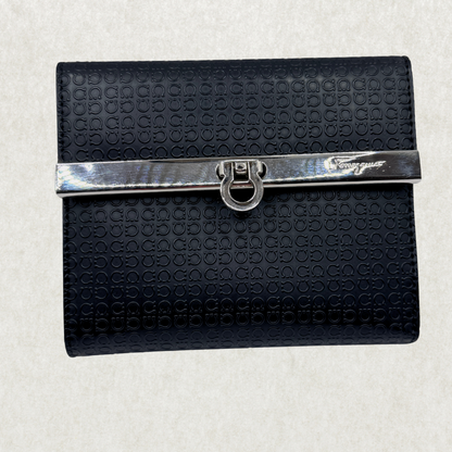 Salvatore Ferragamo Gancini Monogram Bifold Wallet – Excellent Condition