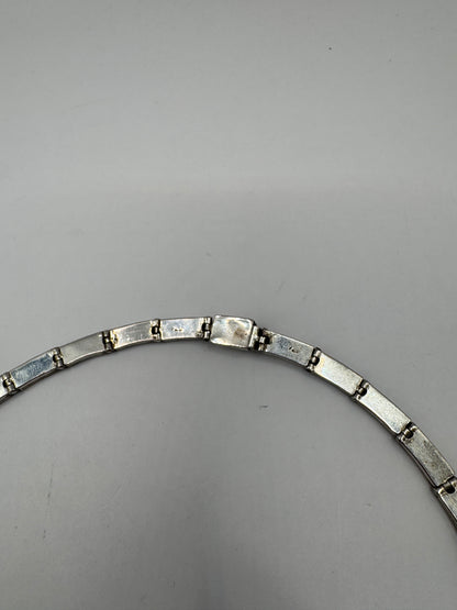 Vintage Opal Cleopatra Necklace – Sterling Silver