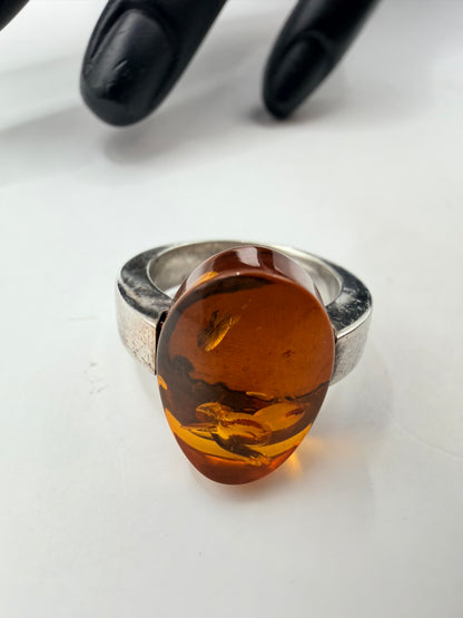Golden forest Sterling silver ring size 6