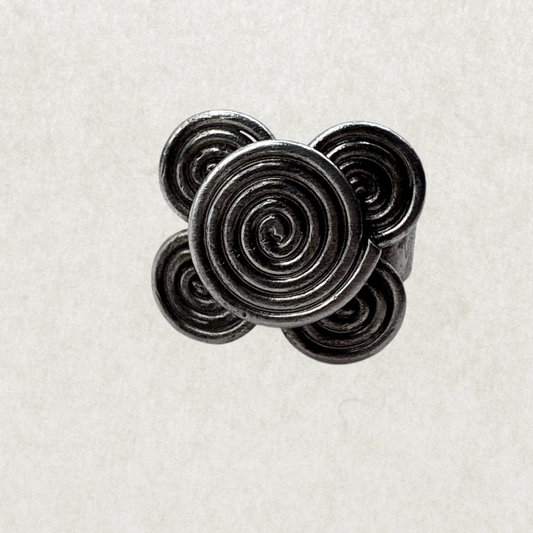 Massive Artistic Celtic-Style Ring – Size 9.