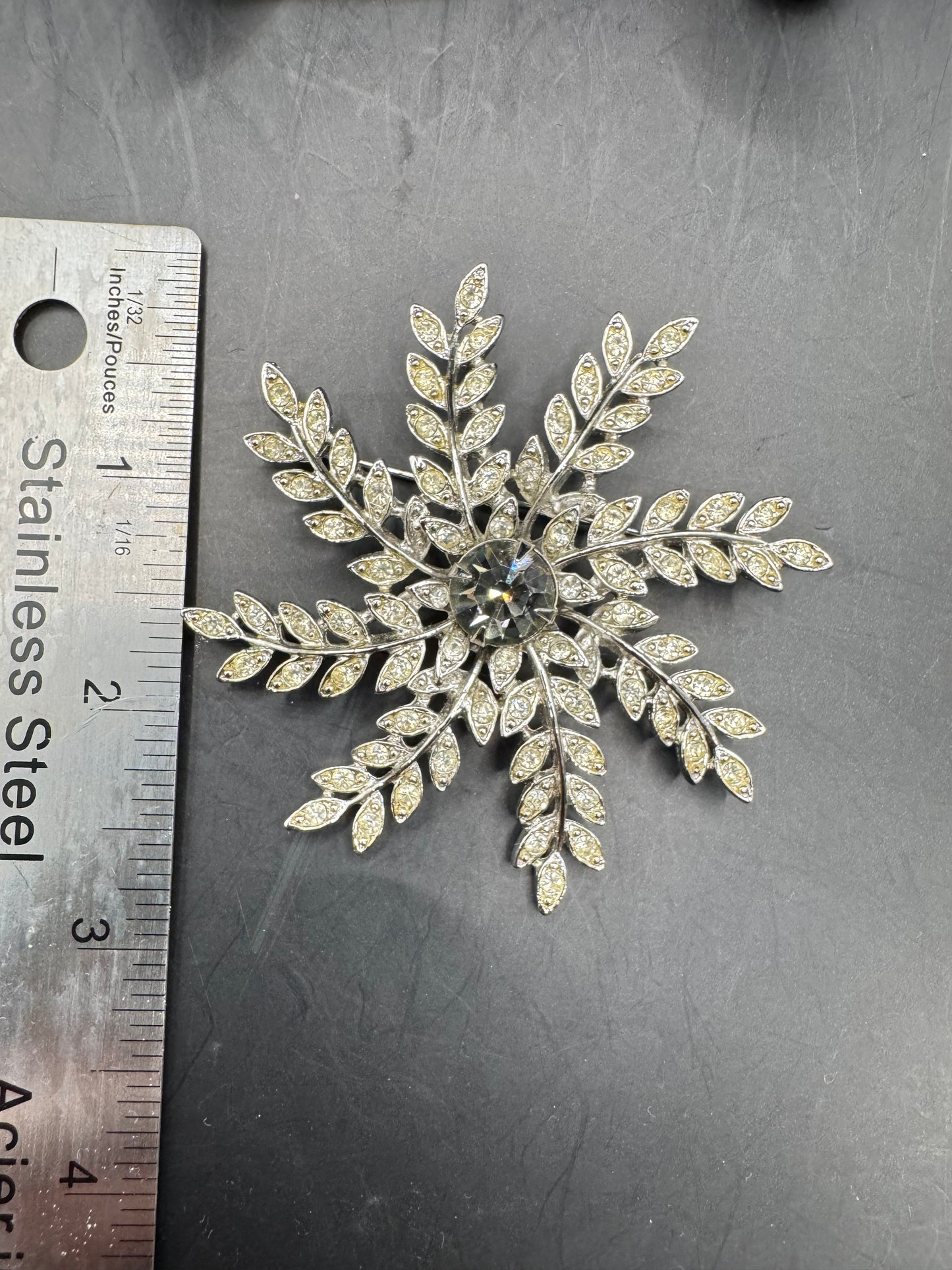Sara Coventry Snowflake Brooch