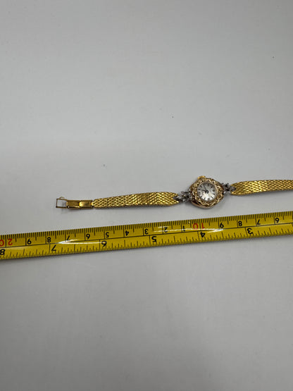 Vintage Tradition Mechanical Women’s Watch – Gold-Tone, Working