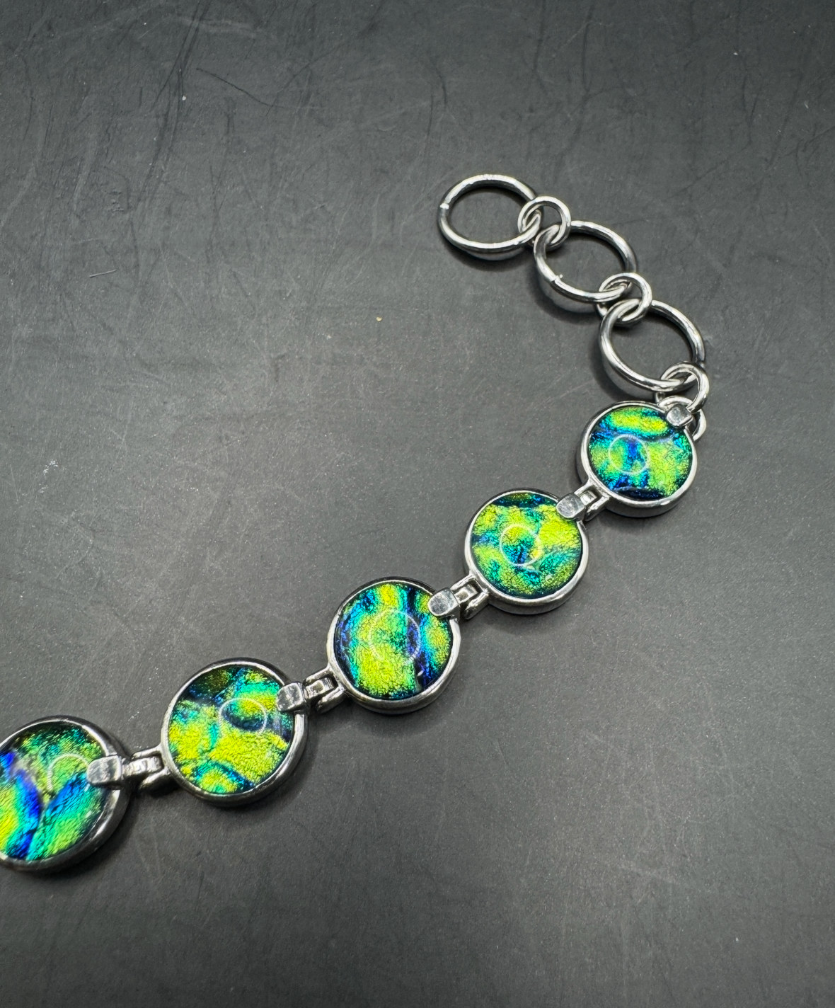 Sarah’s Hope Custom Bracelet CITRON with E’Sperene® Stone Rhodium-Plated, Sterling Silver 925