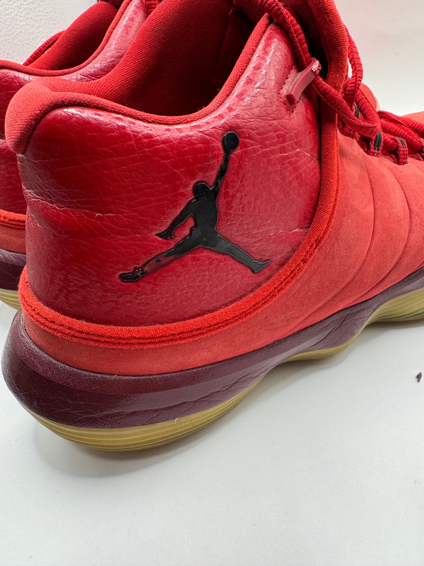 Nike Jordan Super.Fly 2017 Basketball Shoes – Men’s Size 12, Gym Red/Black, 921203-601