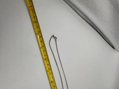 Sterling Silver Rhodochrosite Pendant Necklace – Natural Banded Pink Stone, 925