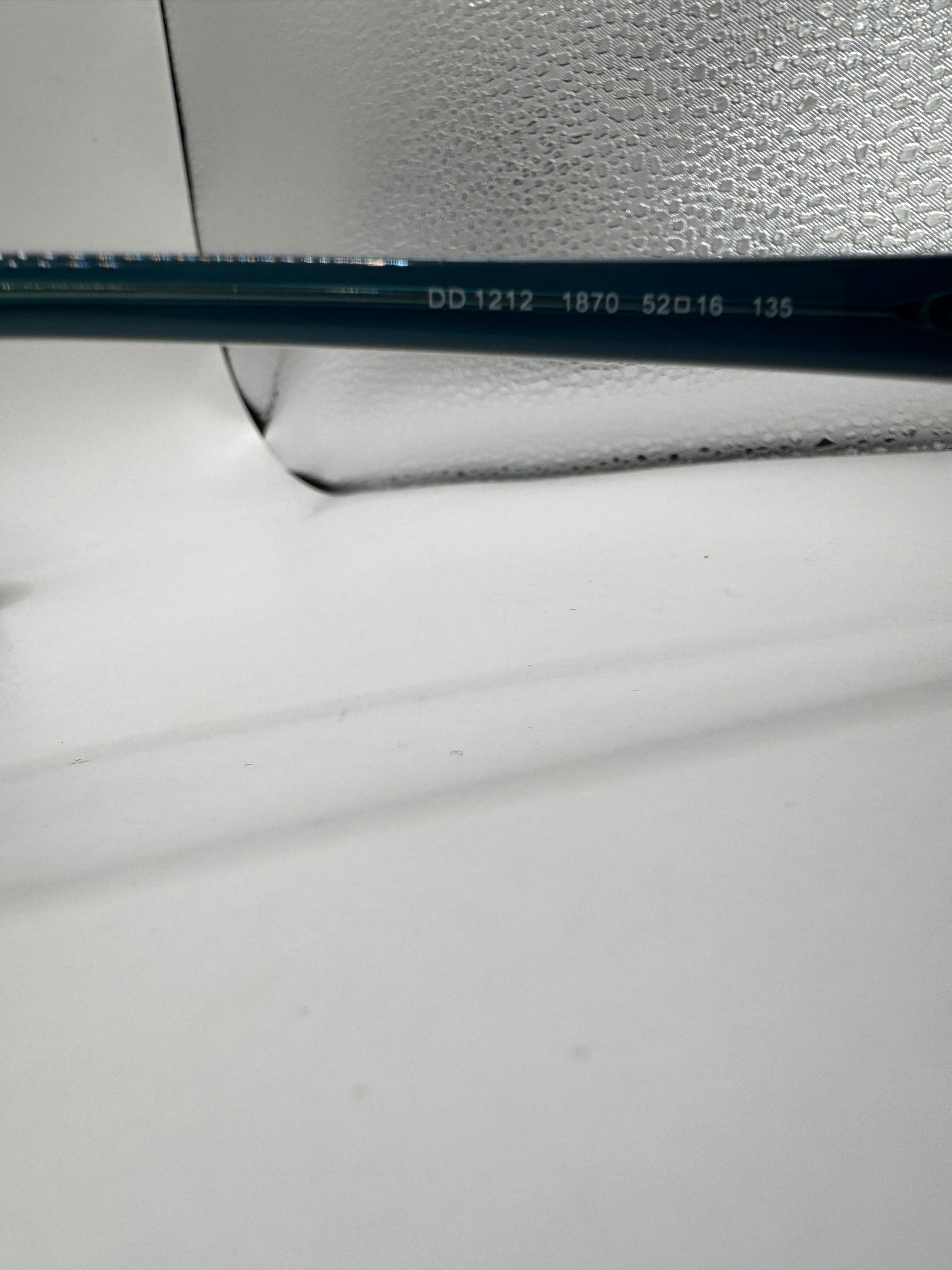 Dolce & Gabbana DD1212 1870 Eyeglasses – Black/Blue (Frame Only, Prescription Lenses Installed)