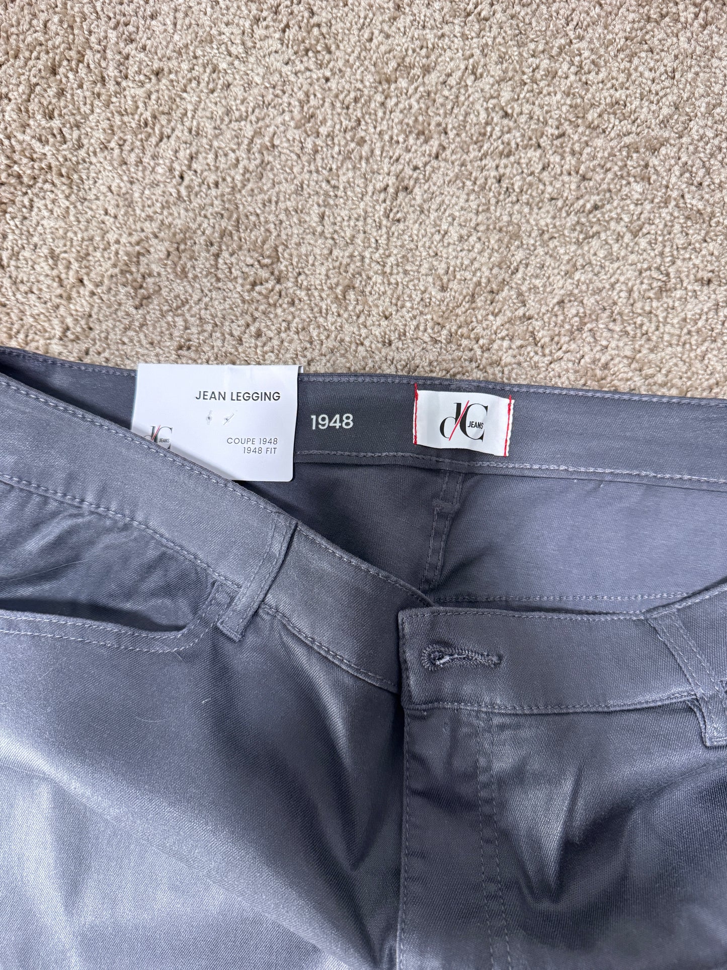 Jean Legging Women’s Pants – Size 20, Grey, Stretch Skinny Fit (Brand New)