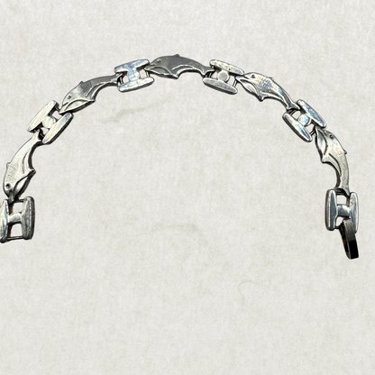 Vintage Massive Sterling Silver Taxco Bracelet – Excellent Condition