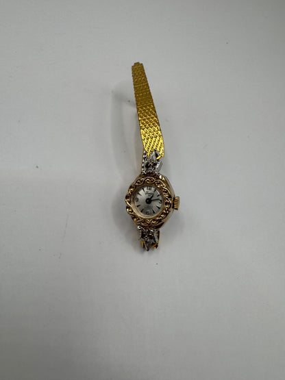 Vintage Tradition Mechanical Women’s Watch – Gold-Tone, Working