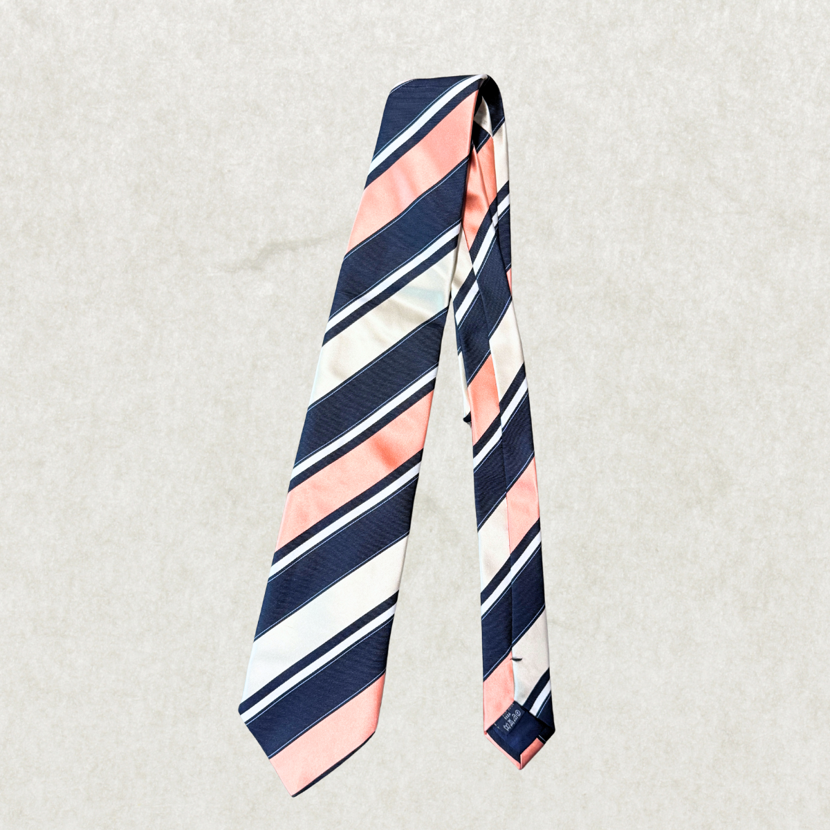 Burberry London 100% Silk Striped Tie, 58” x 4” – Excellent Condition