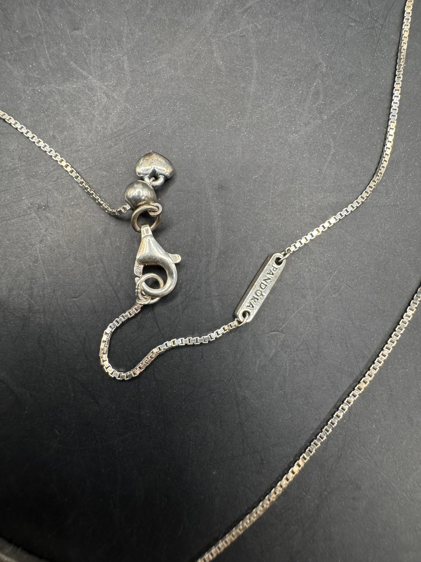 Pandora Shimmering Wish Necklace Silver 925