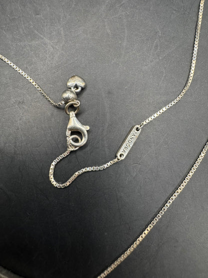 Pandora Shimmering Wish Necklace Silver 925