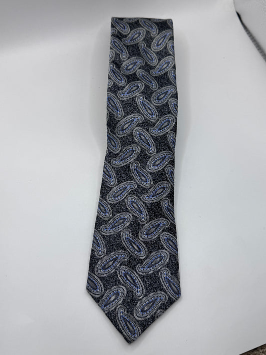Vintage Canali 100% Silk Paisley Tie – 60" x 3.5", Excellent Condition