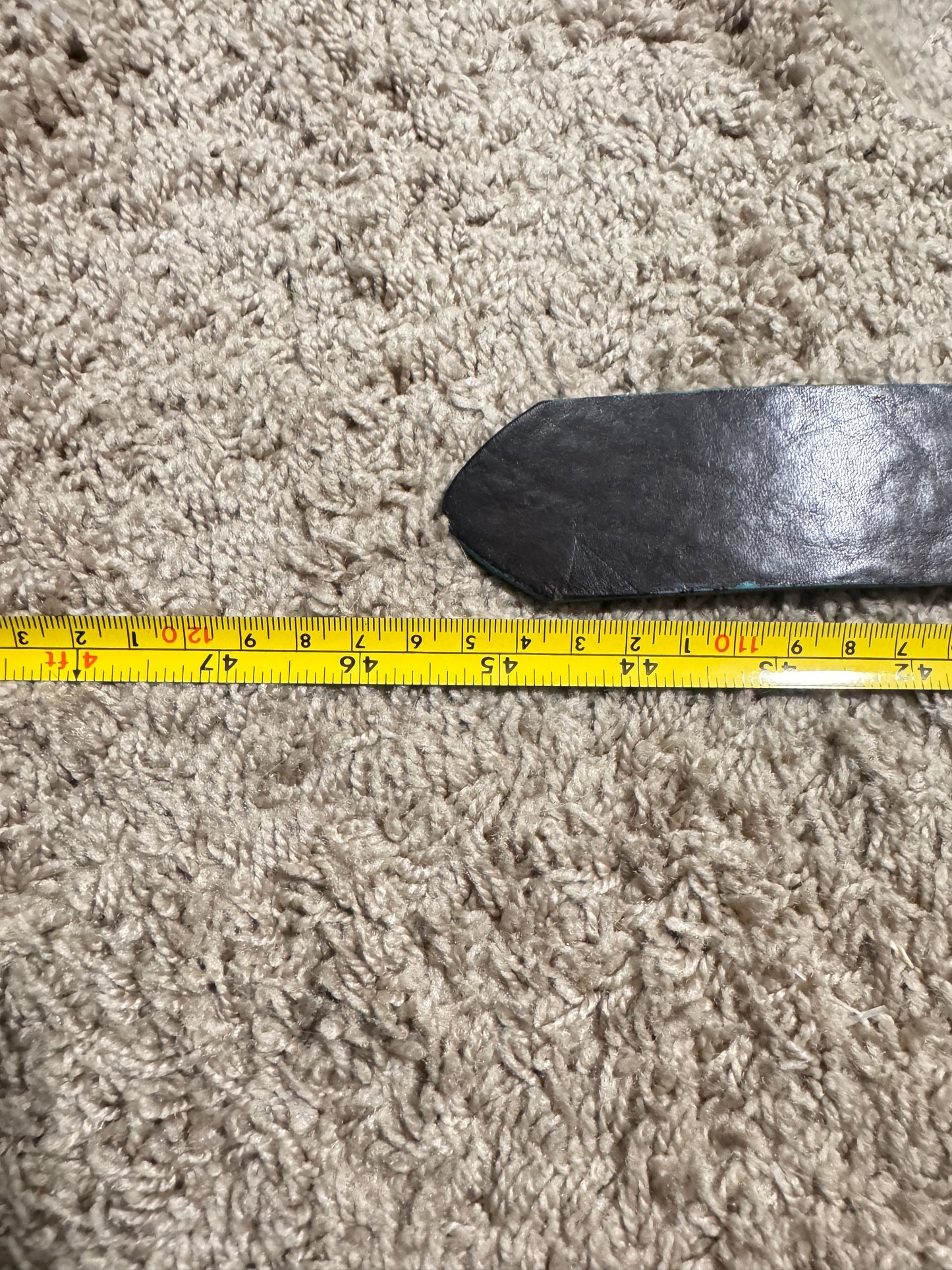 Vintage Danier Genuine Leather Belt – 45.5”