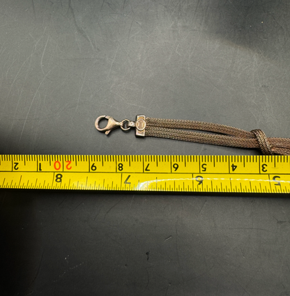 Vintage Italian Sterling Silver Bracelet 925 – Patinated Elegance