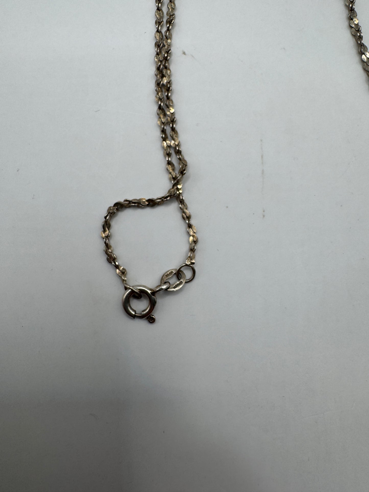 Large Vintage Sterling Silver Cross Necklace – Ornate Design, 925