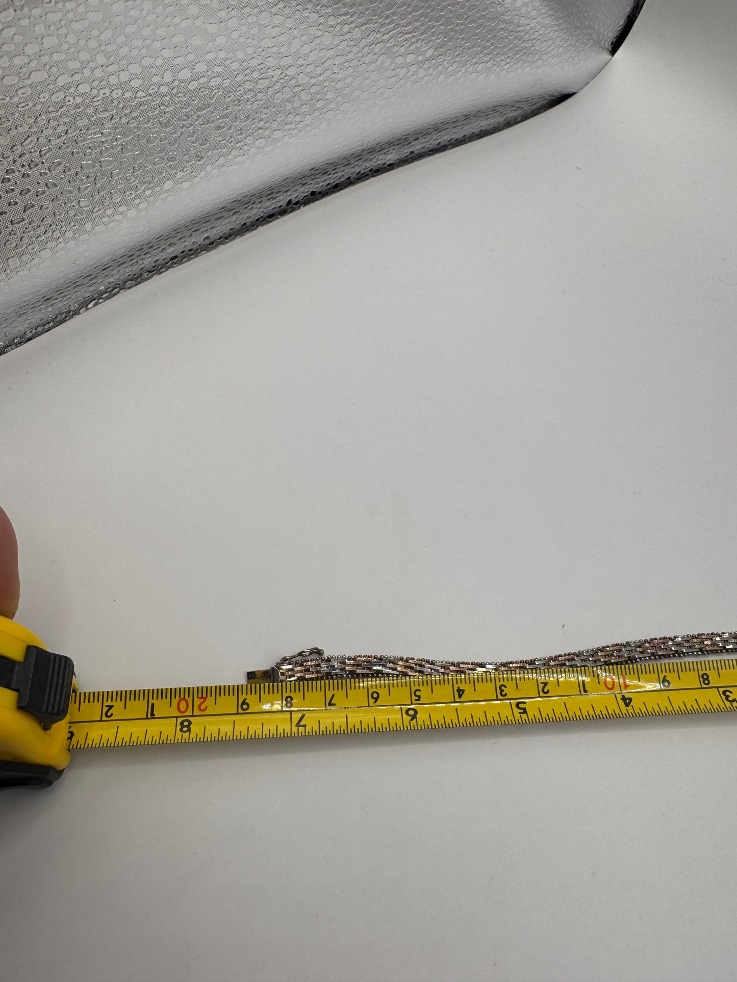 Vintage Sterling Silver Bracelet – Signed Italy 925, Multi-Strand Design