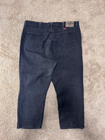 Vintage Wrangler Women’s Jeans – W40 L32, Dark Wash Denim, Classic Straight Leg