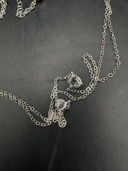 Silver 925 Double Layer Necklace