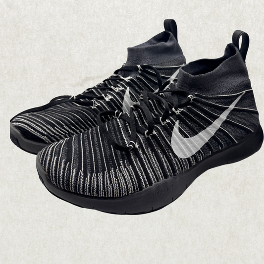 Nike Free TR Train Force Flyknit Shoes – Men’s Size 10.5, Black/White, 833275-017