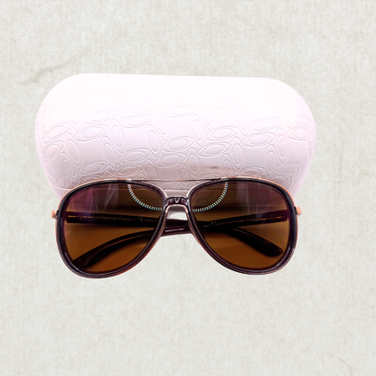 Oakley OO4129 Split Time Sunglasses – Women’s Aviator, Used, Good Condition