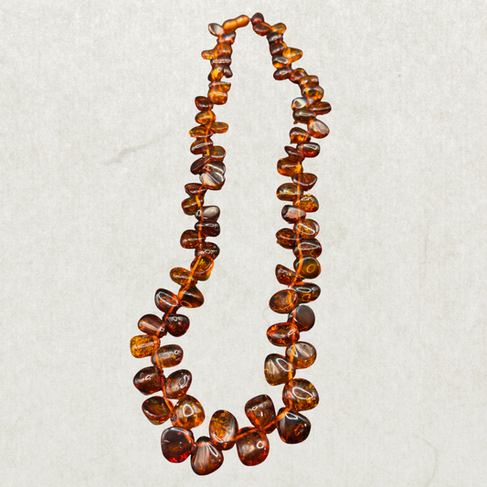 vintage amber necklace