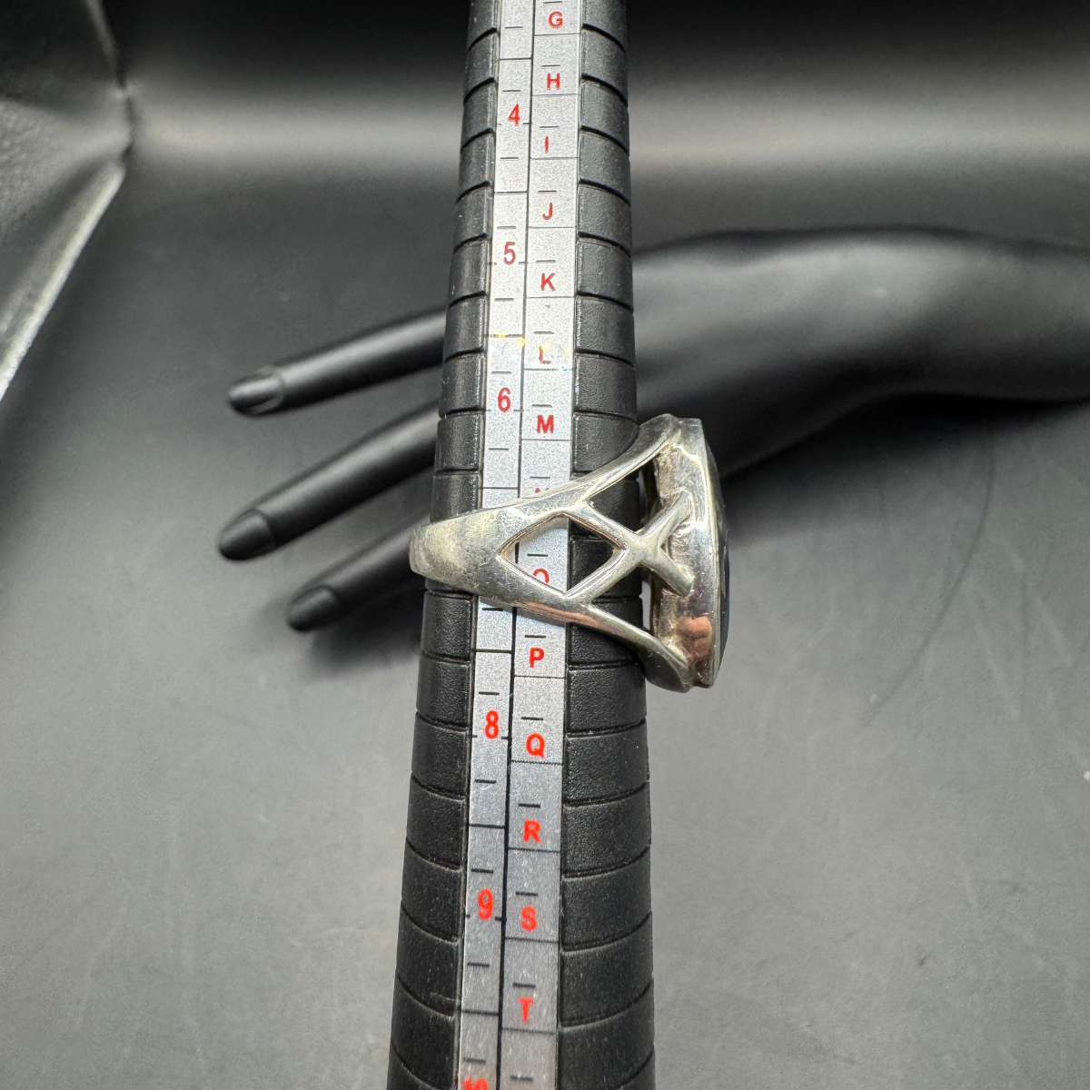 Vintage Sterling Silver 925 Smoky Quartz Ring – Size 7