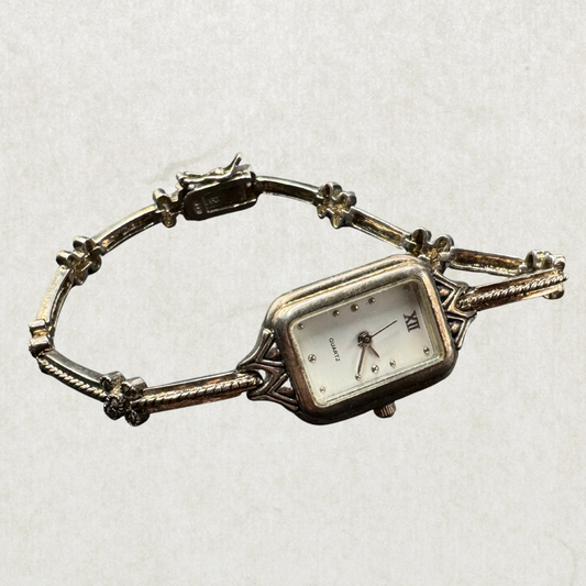 Vintage Sterling Silver Watch - As-Is