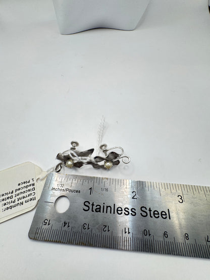 Vintage Bond Boyd Sterling Silver Clip-On Earrings – Brand New