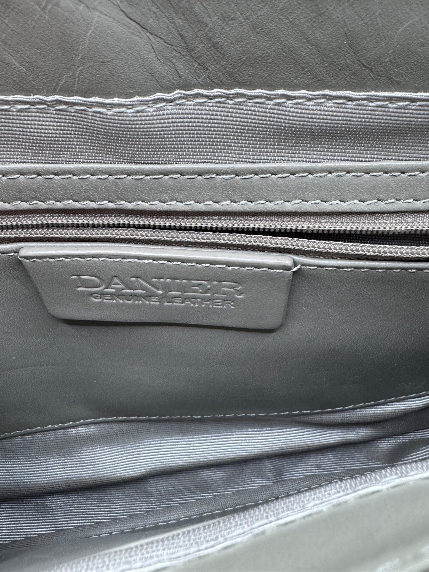 Vintage Danier Genuine Leather Crossbody Bag, 9.5” x 8” x 2” – Good Condition
