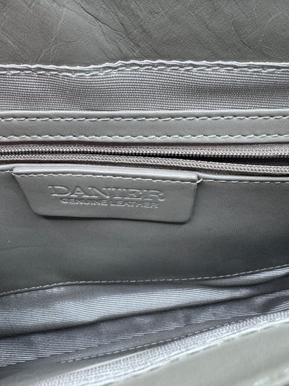 Vintage Danier Genuine Leather Crossbody Bag, 9.5” x 8” x 2” – Good Condition