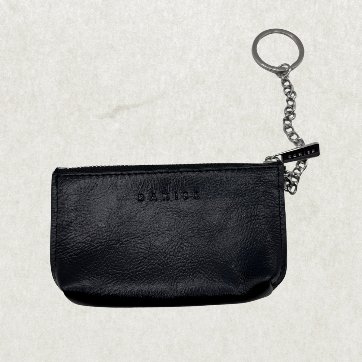 Danier Black Leather Key Pouch – Excellent Condition