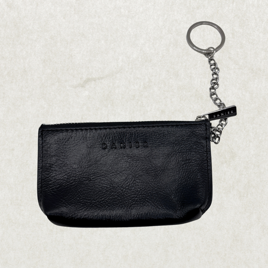 Danier Black Leather Key Pouch – Excellent Condition