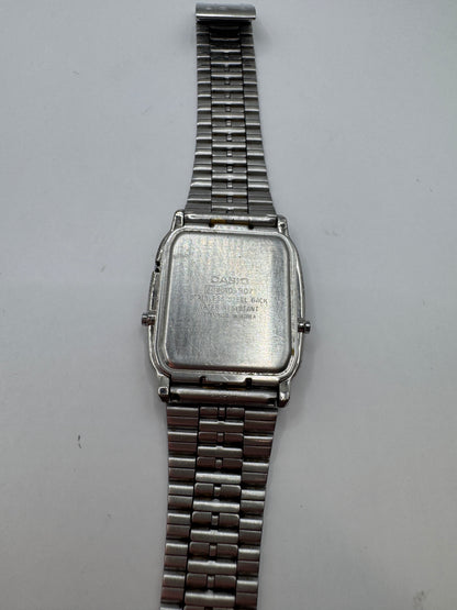 Vintage Casio 306 AQ-307 Watch – Two-Tone Stainless Steel, Good Condition