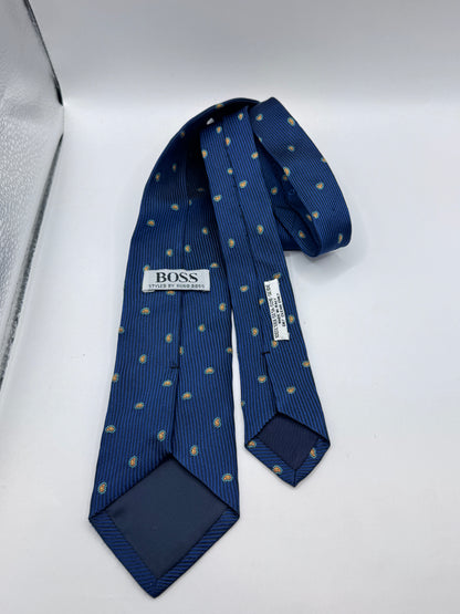 Vintage BOSS by Hugo Boss 100% Silk Tie, 55” x 3” – Excellent Condition
