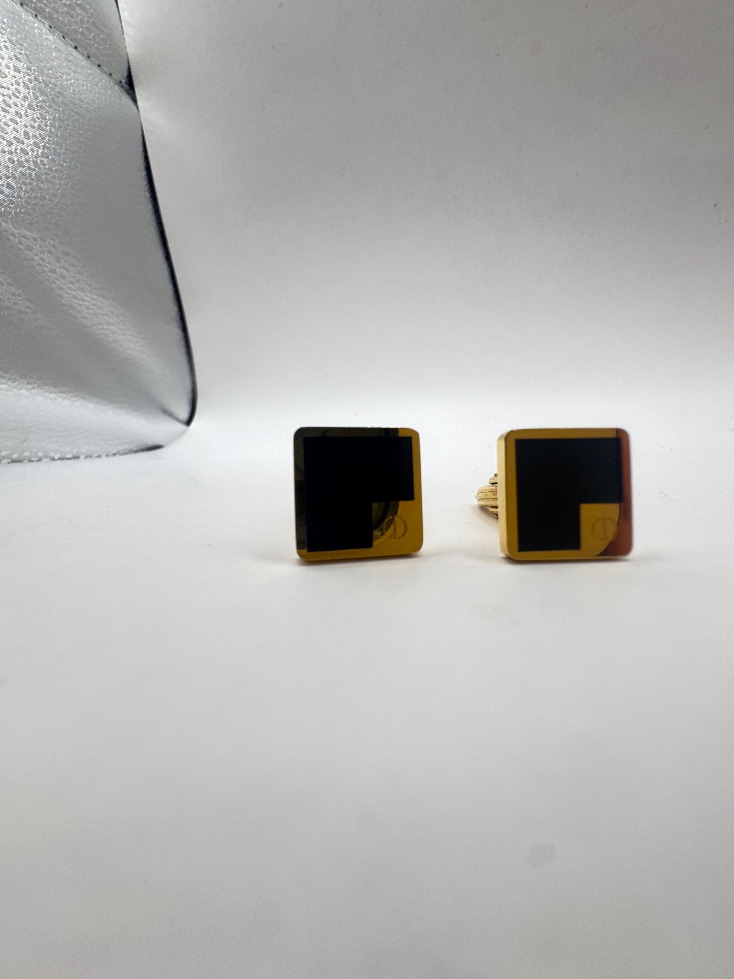 Vintage Dunhill Gold-Plated Cufflinks – Excellent Condition