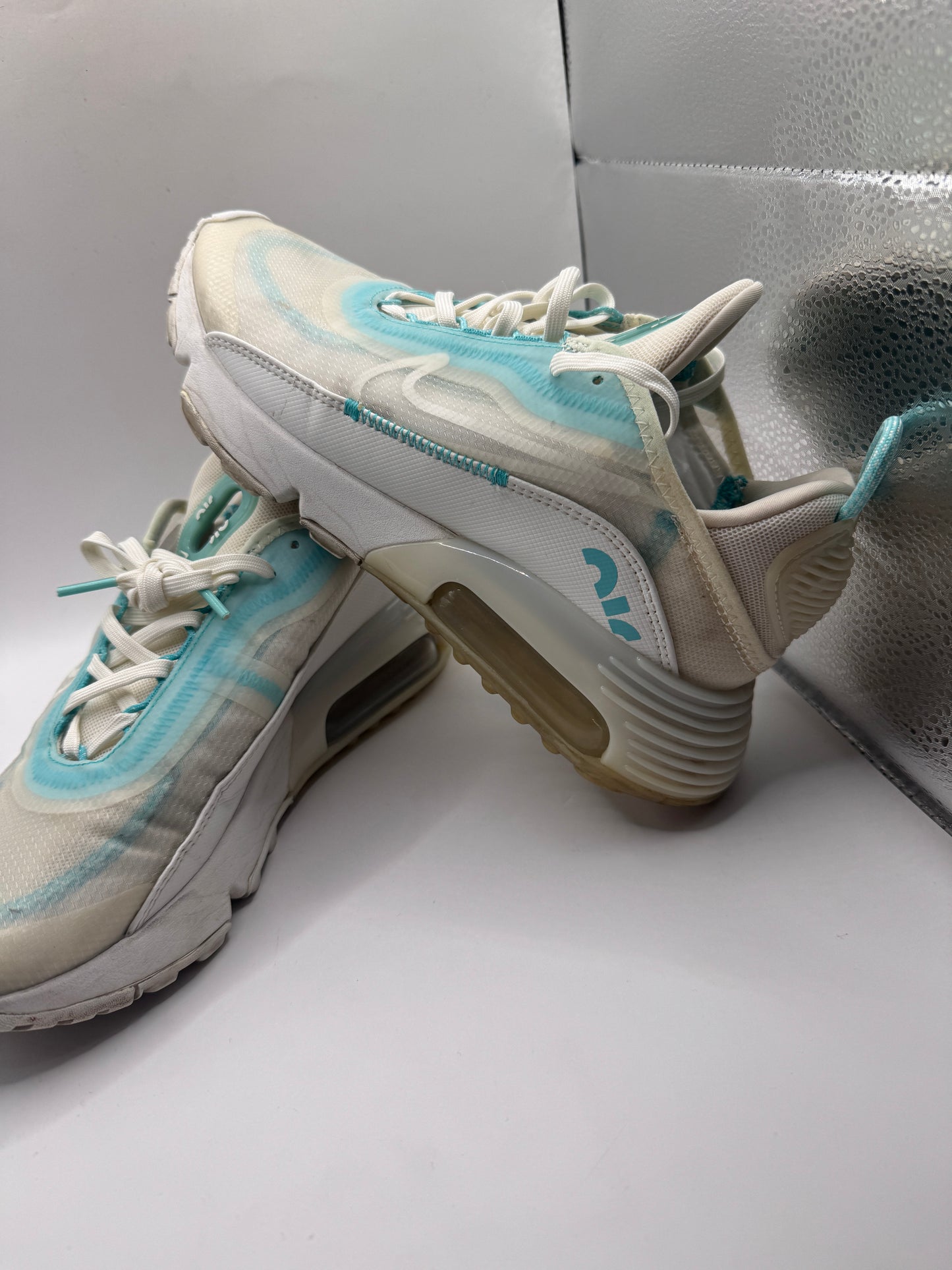 Nike Women’s Air Max 2090 “Sail/Aurora Green” – CK2612-101, Size 7