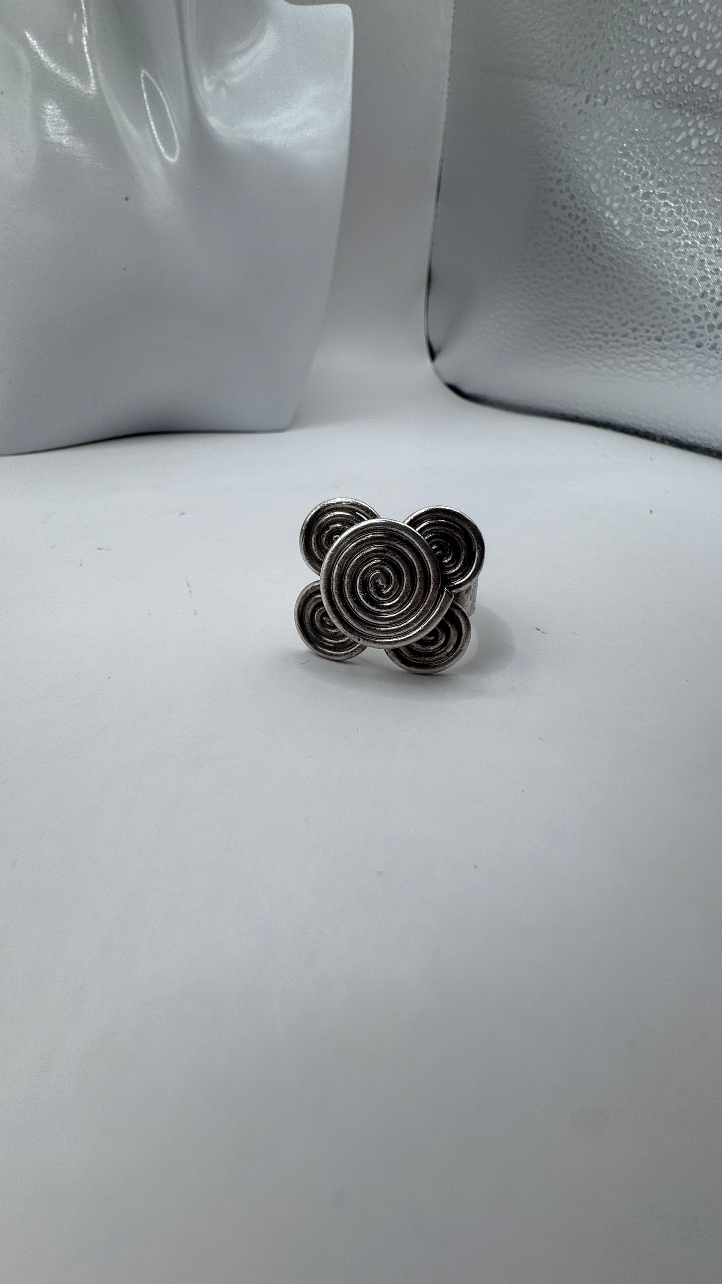 Massive Artistic Celtic-Style Ring – Size 9.