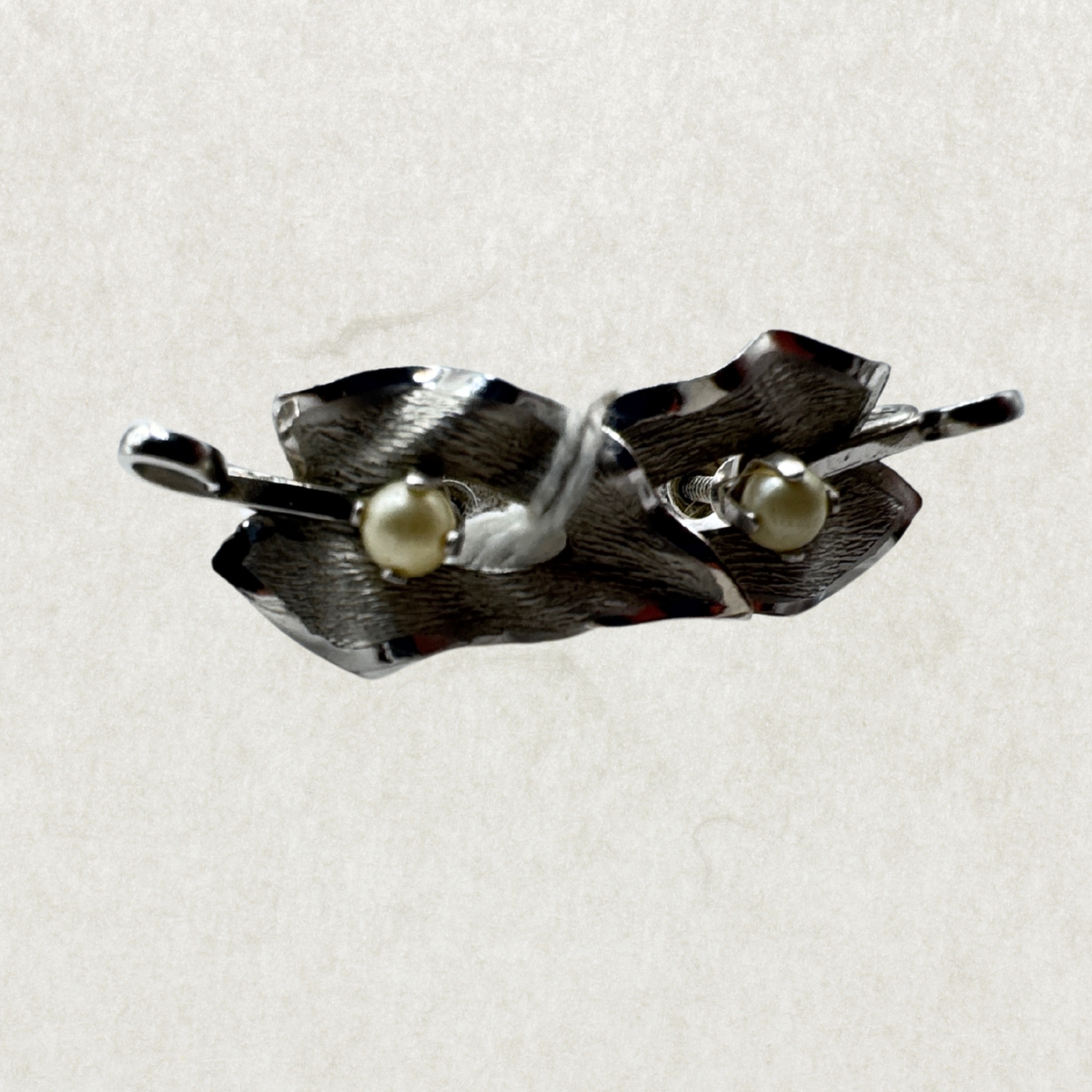 Vintage Bond Boyd Sterling Silver Clip-On Earrings – Brand New