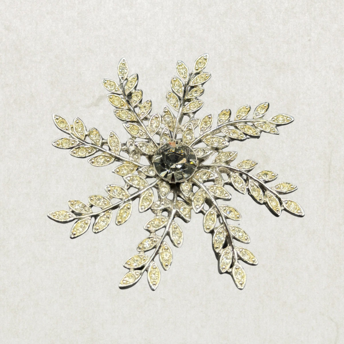 Sara Coventry Snowflake Brooch