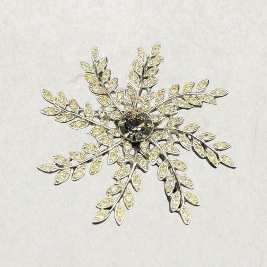 Sara Coventry Snowflake Brooch